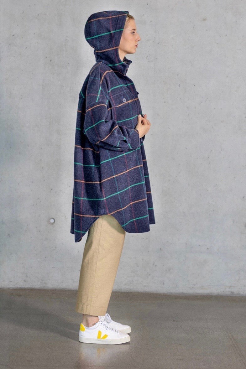 No59 Mantelhemd mit Kapuze – TRENDSCHNITT 