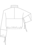 No69a Kragen zu Jacke mit T-Ärmel