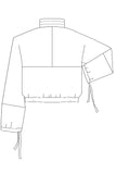 No69a Kragen zu Jacke mit T-Ärmel