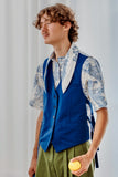 No86 Weste Weyers mit Bänder Unisex