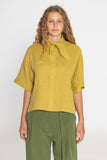 No92 Schluppenbluse Scherrer mit T-Ärmel Unisex