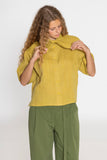 No92 Schluppenbluse Scherrer mit T-Ärmel Unisex