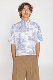 No92 Schluppenbluse Scherrer mit T-Ärmel Unisex