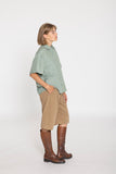 No94 Hemdbluse Heeb kurzarm unisex
